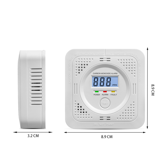 CO-Alarm-HRP-CO102-Dimension-drawing