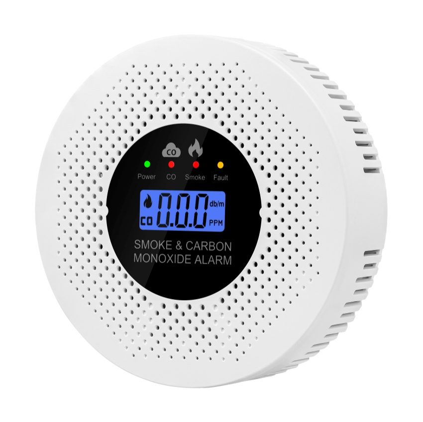 Home Gas Alarm Smoke & CO HRP-SC10