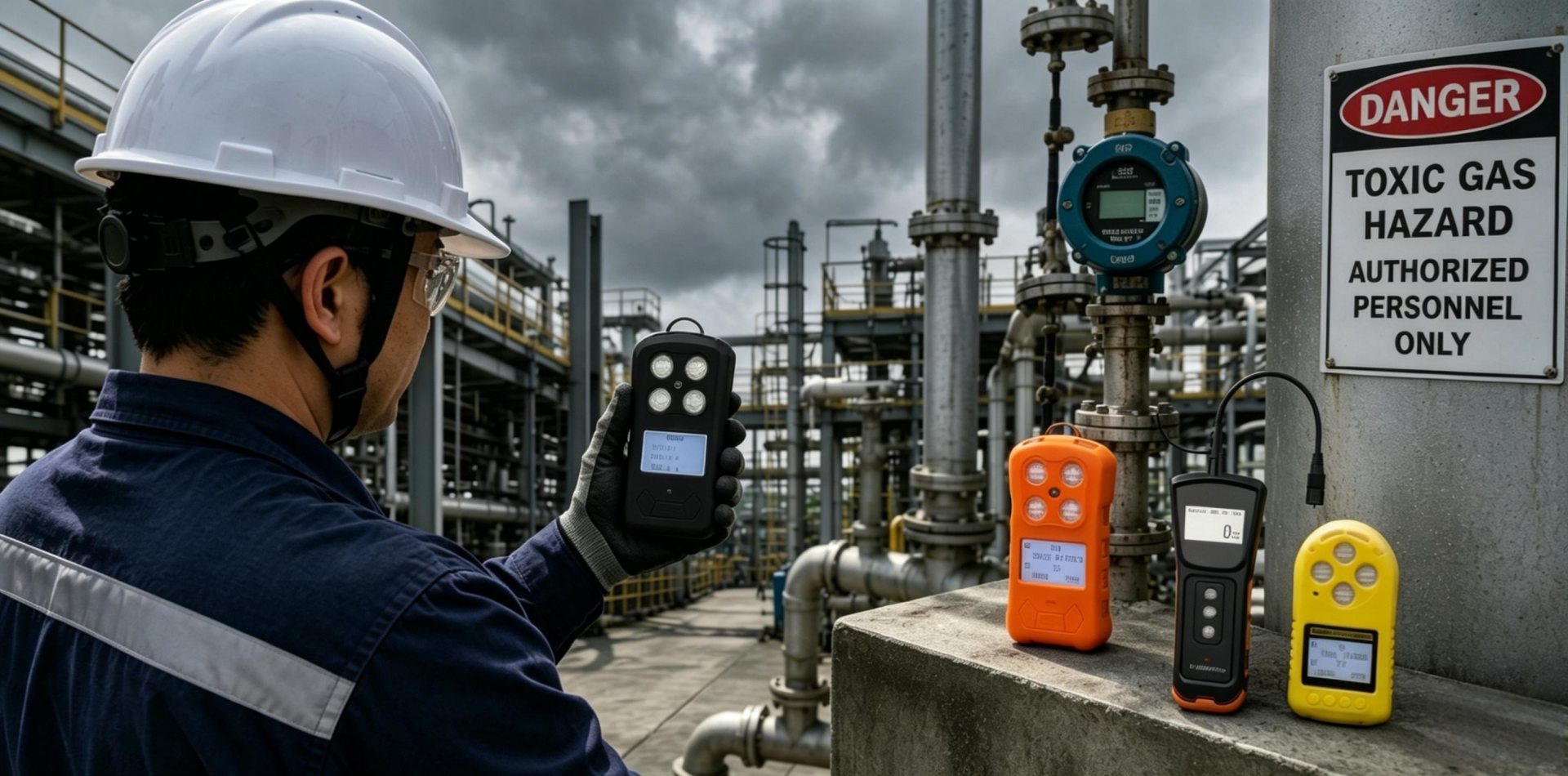 Portable Gas Detectors for On-Site Safety