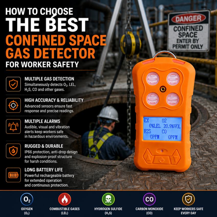 confined space gas detector