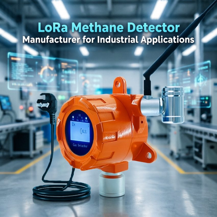 LoRa Methane Detector Manufacturer for Industrial Applications