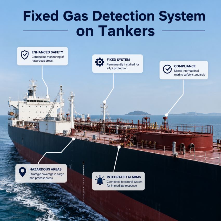 Fixed Gas Detection System on Tankers: Complete Guide to Marine Gas Safety