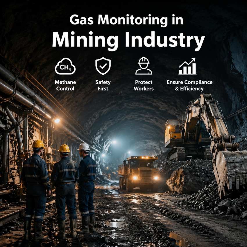 Gas Monitoring in Mining Industry