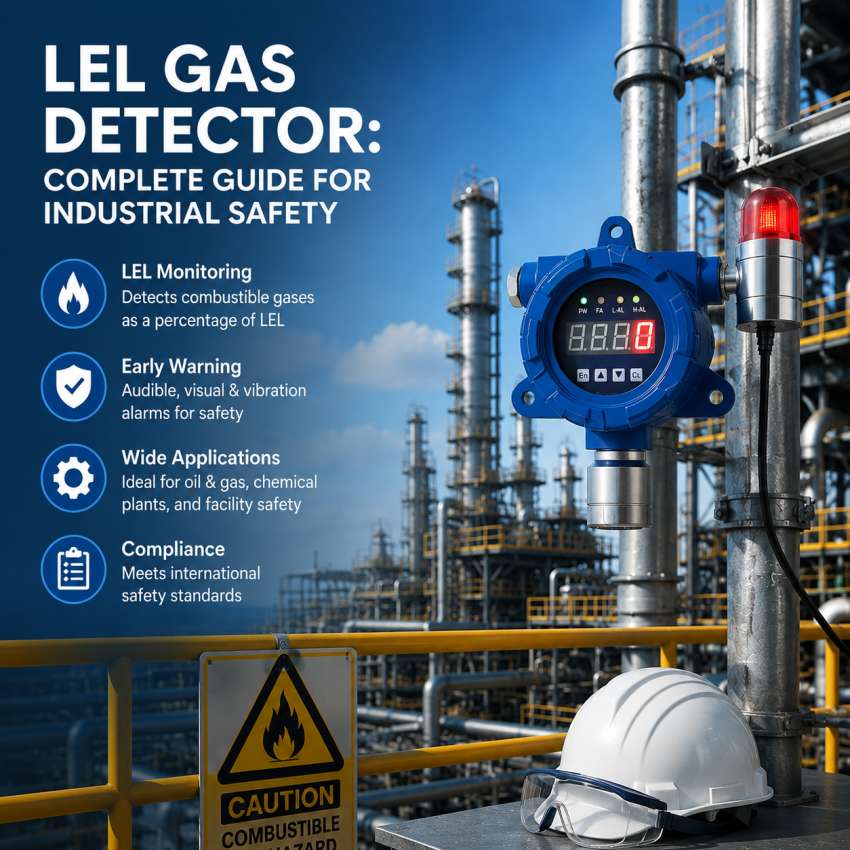 LEL Gas Detector: Complete Guide for Industrial Safety