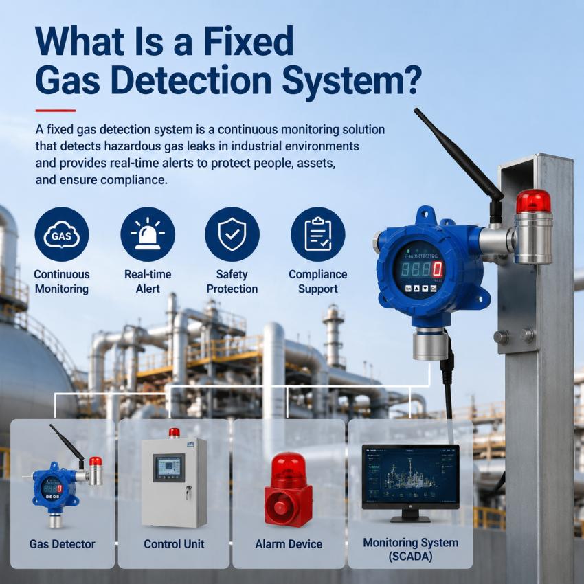 What Is a Fixed Gas Detection System