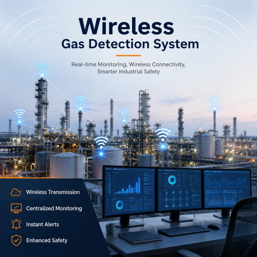 Wireless Gas Detection System