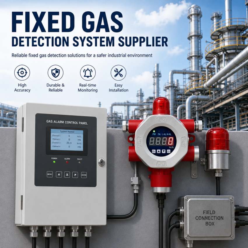 fixed gas detection system supplier