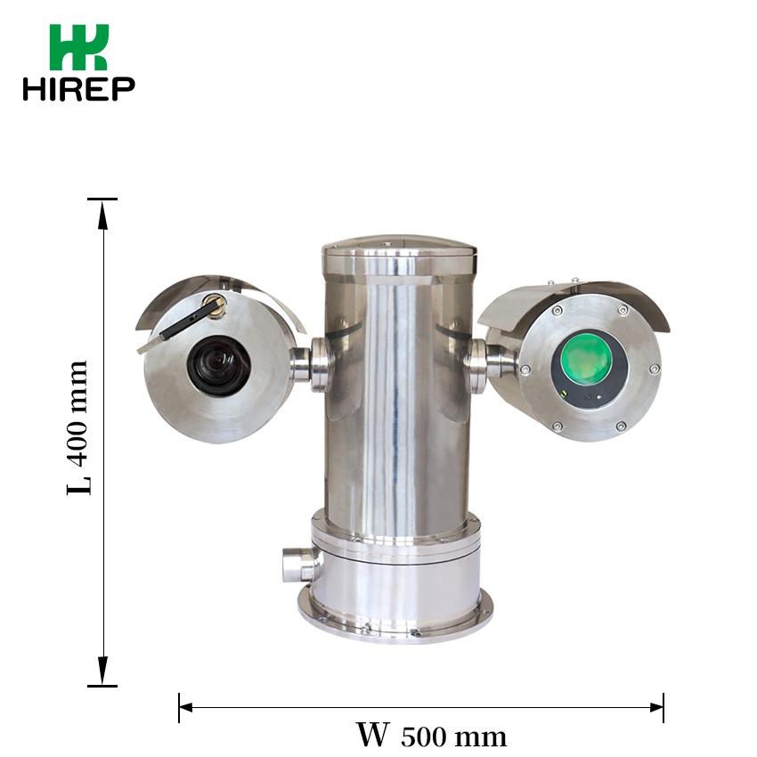 HRP-BRP-550 Pan-Tilt Laser Methane Detector | Long Range CH4 Leak Detection System