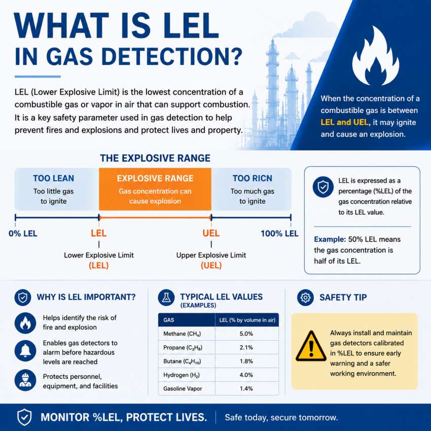 What is LEL in Gas Detection
