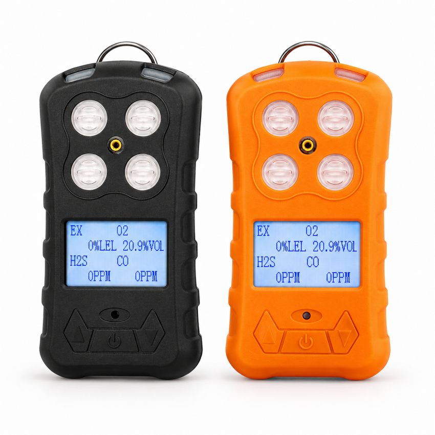 HIREP Portable 4-Gas Detector Reliable Multi-Gas Monitoring for Workplace Safety